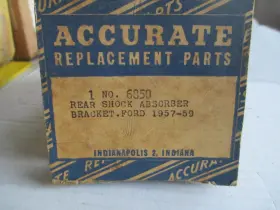 6850 Accurate Nos 1957-1959 Ford Mercury Heavy Duty Rear Shock Absorber Mounting Bracket C67 #2