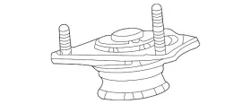 51670-tgv-a02 Acura Genuine Rubber Front