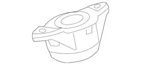 52670-tjb-a01 Acura Genuine Rubber Rear Shock Absorber Mounting