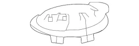 Acura 74252-tgv-a02 Genuine Cap R Front