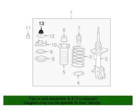90364-sjc-a01 Acura Genuine Top Nut #2