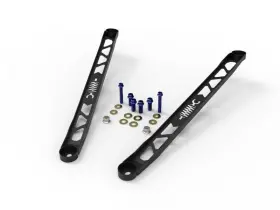 450-721003-b Afe Control For 304 Stainless Steel Front Suspension Strut Brace Black - Toyota