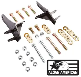 7000233 Aldan American 1978-87 Gm G-body Rear Lower Coilover Bracket Kit -