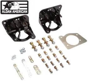 7000240 Aldan American 1963-87 Gmc C15 Front Upper Coil Over Bracket Kit -