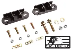 7000243 Aldan American 1960-70 Mercury Comet Front Lower Coilover Bracket Kit -