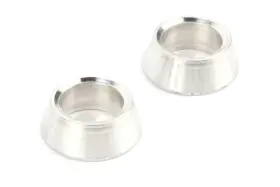Ald-69 Aldan American Bearing Spacers 5/8 Inch To I.d. X 1.250 Wide Aluminum Pair