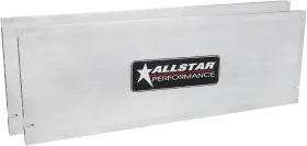 All10117 Allstar Performance Aluminum Standard Toe Plate - Pair
