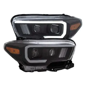 111396 Anzo Projector Headlights With Plank Style Switchback For Toyota Tacoma #2