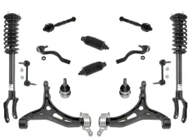 163397 Apm Ap 14 Pcs Front Strut Lower Arms Ball Joint Tie Rod And Links Grand Cherokee 11-15