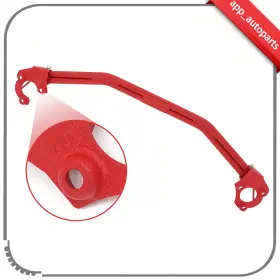 App16373101s App Autoparts For 1998-2005 Bmw E46 Front Upper Strut Tower Bar Brace Suspension Kits Red New #2
