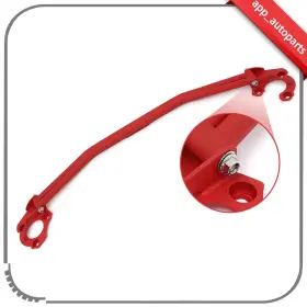 App16373101s App Autoparts For 1998-2005 Bmw E46 Front Upper Strut Tower Bar Brace Suspension Kits Red New