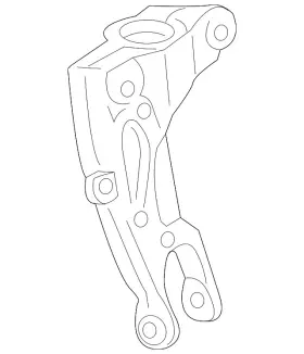 4m0-413-037-l Audi Genuine Fork
