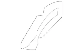 5q0-805-757 Audi Genuine Cover Plate Front Bracket