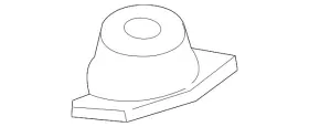 8v0-513-353 Audi Genuine Shock Mount