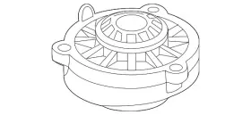 8w0-412-377-c Audi Genuine Upper Mount