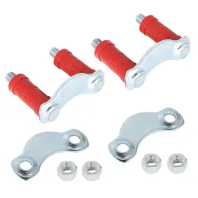 Auto-yictory Yi197317y Rear Leaf Spring Polyurethane Shackle Kit Steel For Chevy 150 Bel Air 210 1955