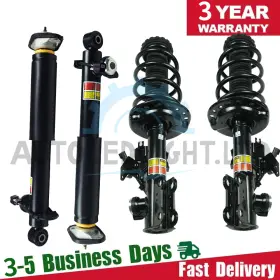 22993799 Autoled 4pc Front Rear Shock Absorber Strut Assys For 2010-2016 Cadillac Srx With Electric