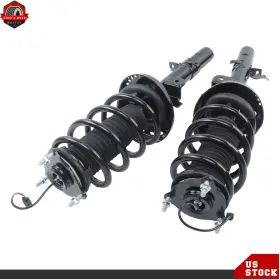 Ber737100 Berliii 2 Front L&r Shock Absorber Struts Assys For Acura Mdx 2017-2020 Active Damping