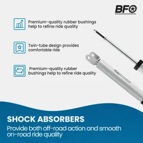 7qto6n Bfo Front Shock Absorbers Fit 3.5-6.5 Inch Lift For Cadillac Escalade Chevy Tahoe 00-06 #3
