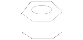 31-10-6-779-396 Bmw Genuine Guide Support Retainer Nut