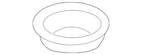 31-30-6-779-414 Bmw Genuine 2002-2008 - Guide Support Plate