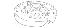 31-30-6-889-451 Bmw Genuine Upper Plate