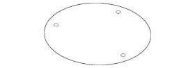 31-30-7-854-446 Bmw Genuine Strut Mount Gasket
