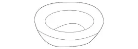 31-33-1-096-068 Bmw Genuine Guide Support Mount Plate