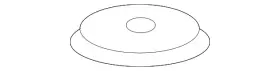 31-33-2-283-038 Bmw Genuine Upper Pad Support
