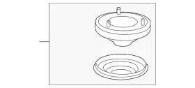 31302283650 Bmw Genuine Suspension Strut Mount