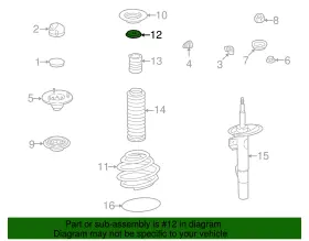 31321139423 Bmw Genuine Bumper Support #2