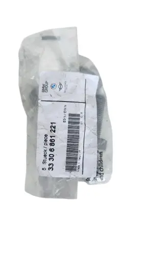 33-30-6-861-221 Bmw New Genuine Torx Bolt 2014-2023 Oe 33306861221 Bag Of 5 Bolts
