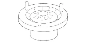 33-50-6-854-327 Bmw Genuine 2013-2019 Shock Mount