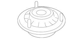 33-50-6-854-328 Bmw Genuine 2013-2019 - Shock Mount