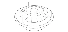 Bmw 33-50-6-854-329 Genuine Shock Mount