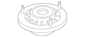 33-50-6-866-272 Bmw Genuine Upper Support