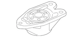 33-50-6-889-457 Bmw Genuine 2023-2024 X1 - Shock Mount