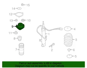 33-52-6-788-779 Bmw Genuine Shock Mount #2