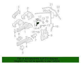 41-11-7-064-611 Bmw Genuine Side Bracket #2