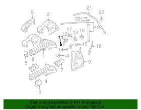 41-11-7-179-666 Bmw Genuine Front Bracket #2