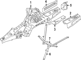 51-61-7-931-656 Bmw Genuine Support Bracket