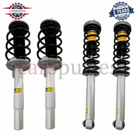 31316786533 Carpartayoza 4x Front And Rear Shock Struts Assys Without Edc For Bmw E65 E66 745li 750i 760i 760li