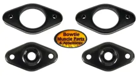 555682 Chq 67 68 69 Camaro Firebird F-body Rear Upper Shock Mount Plate Plates Set 4 Pcs