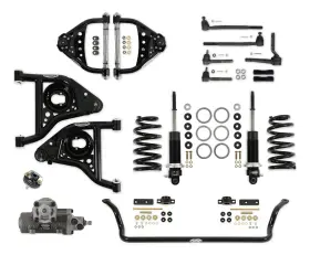 031361ds Detroit Speed Front Suspension Kit 3 - Non Adjustable Shocks