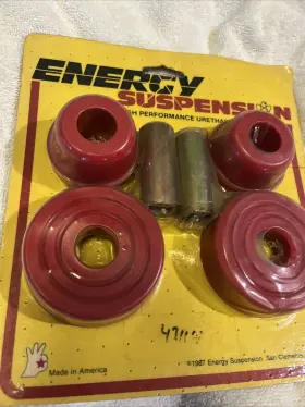 4-7114r Energy 4.7114r Suspension Bushing Mcpherson Strut Tower Set Red For Ford Mustang #2