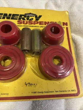 4-7114r Energy 4.7114r Suspension Bushing Mcpherson Strut Tower Set Red For Ford Mustang #3