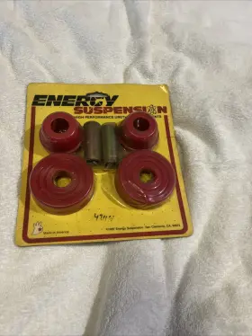 4-7114r Energy 4.7114r Suspension Bushing Mcpherson Strut Tower Set Red For Ford Mustang