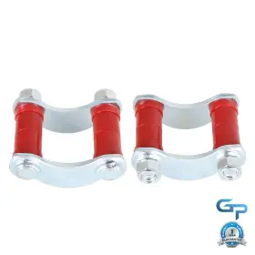 657317 Etecgo Rear Leaf Spring Polyurethane Shackle Kit 1955 55 For Chevy Belair 150 210