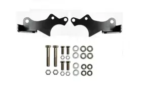 Evo-3027b Evo Manufacturing Mfg For Jeep Jl Protek Front Shock Relocation Brackets Black 18-present