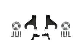 K9006 Fabtech Aux Shock Kit Without Shocks 2015-21 Sprinter 2500 4wd